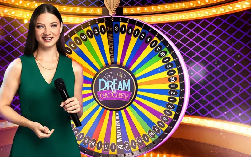 Gira la gran rueda de la suerte y captura grandes premios en Dream Catcher en BetBox Casino.